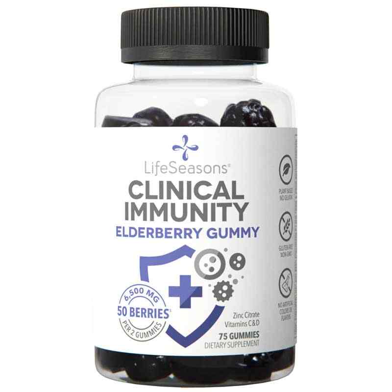 Clinical Immunity Elderberry Gummy Lifeseasons