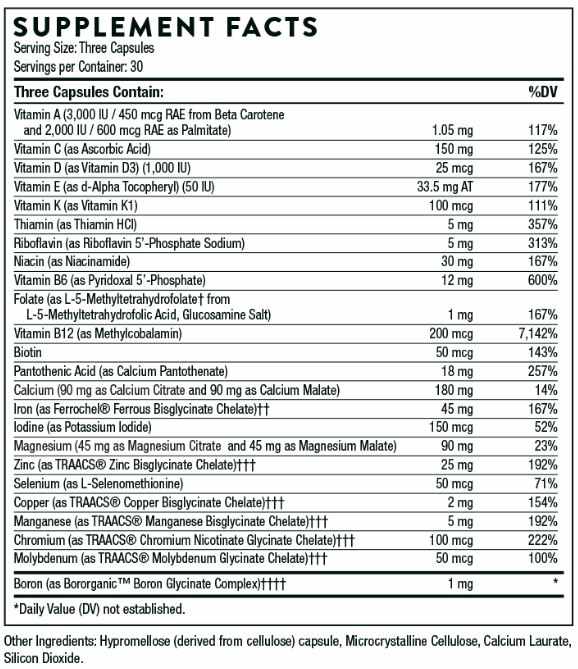 Basic Prenatal by Thorne Research