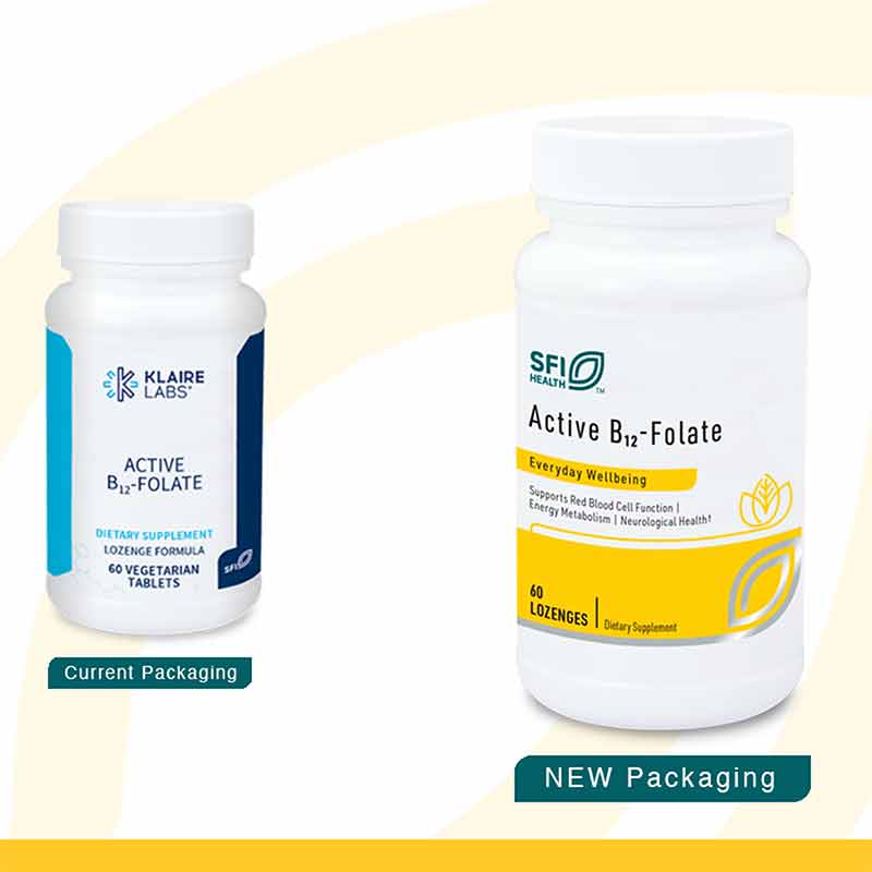 Active B12 Folate, 60 Veg Tablets, KL