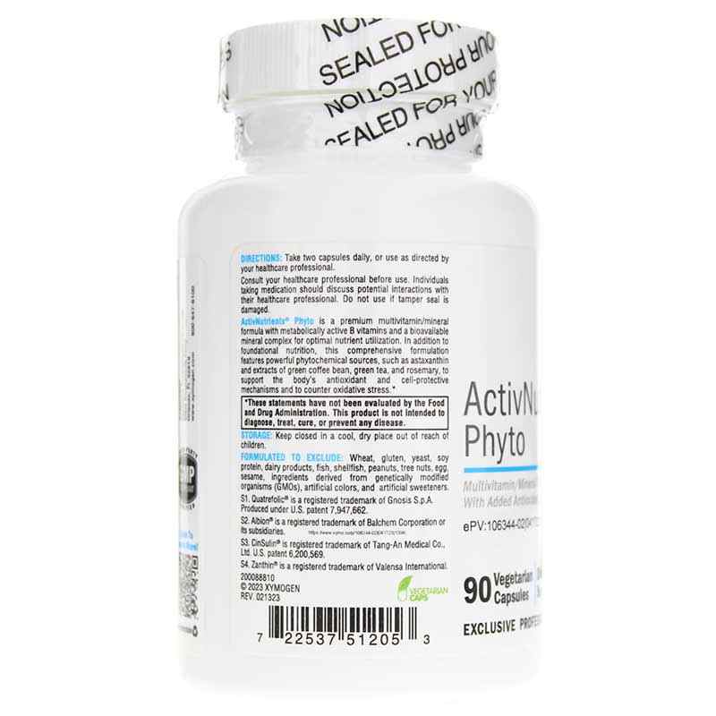 ActivNutrients Phyto, 90 Veg Capsules, XYM