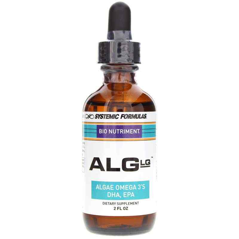 ALG LQ Algae Omega 3s DHA EPA Liquid Systemic Formulas