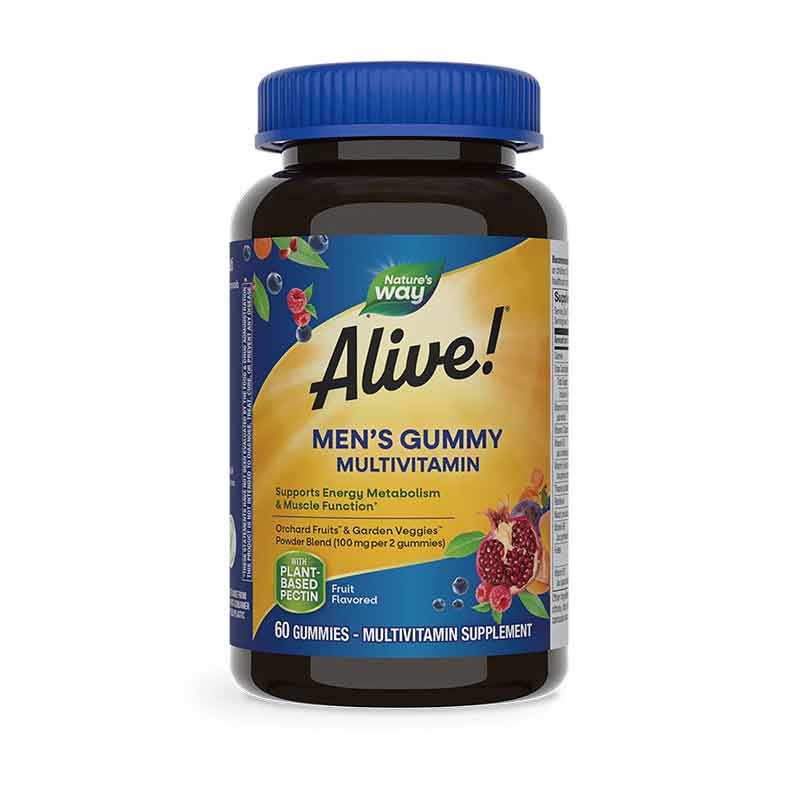 Alive Men's Gummy Vitamins, 75 Gummies, NWA