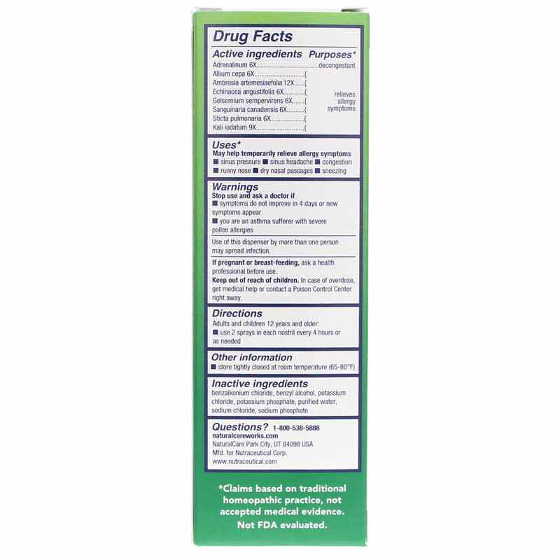 Allergy Nasal Spray, .8 Oz, BAL