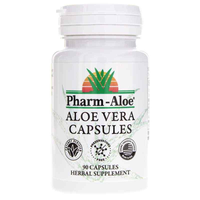 Aloe Vera Capsules, Pharm Aloe