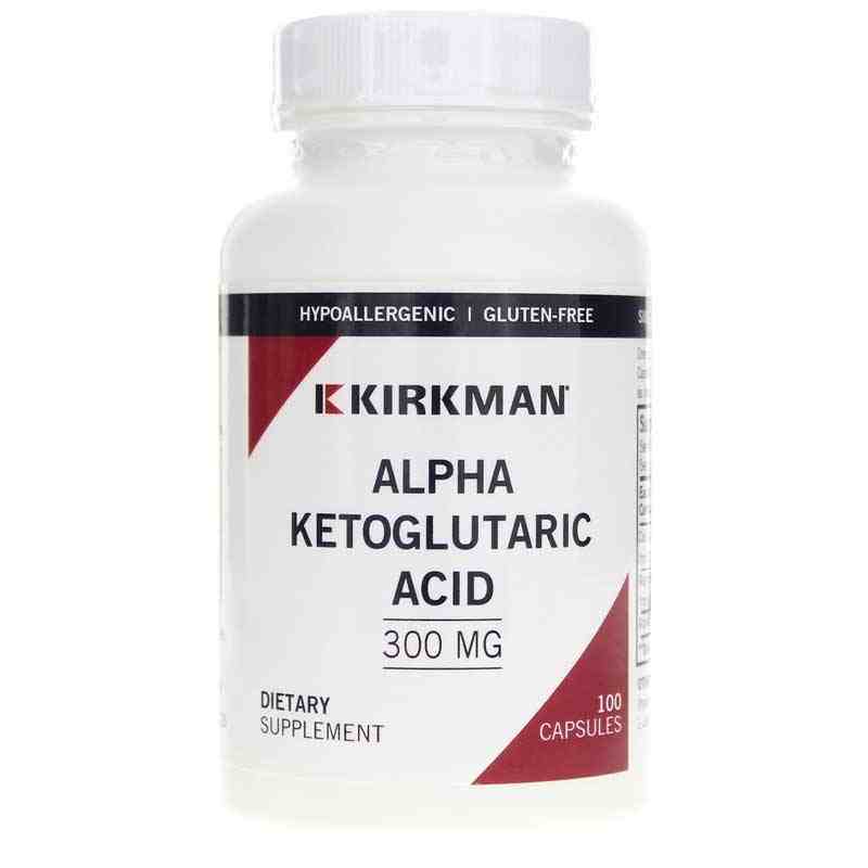 Alpha Ketoglutaric Acid 300 Mg, 100 Capsules, KRK