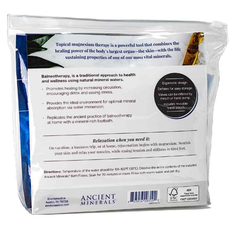 Ancient Minerals Magnesium Footbath Kit, ENV