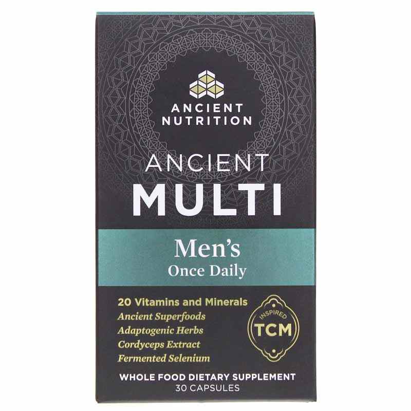 Ancient Multi Men's Once Daily, 30 Capsules, ANN