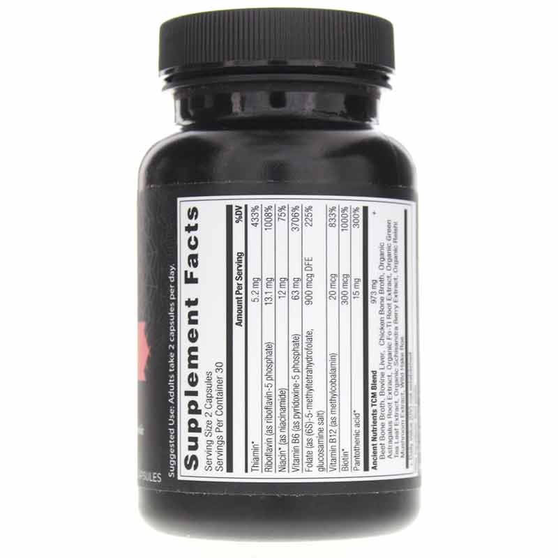 Ancient Nutrients B Complex, 60 Capsules, ANN