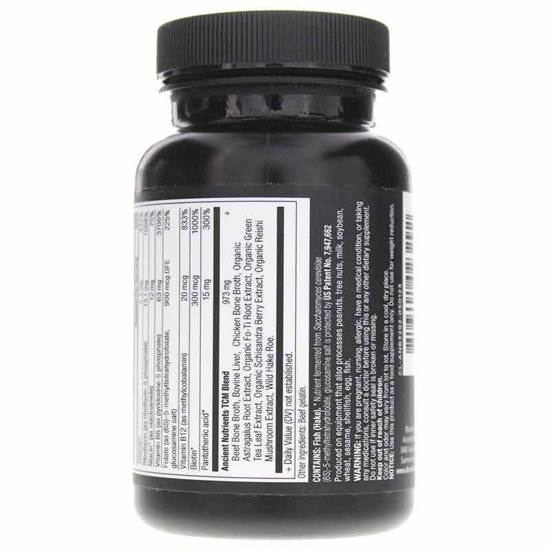 Ancient Nutrients B Complex, 60 Capsules, ANN