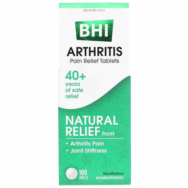 Arthritis Pain Relief Tablets, 100 Tablets, BHI