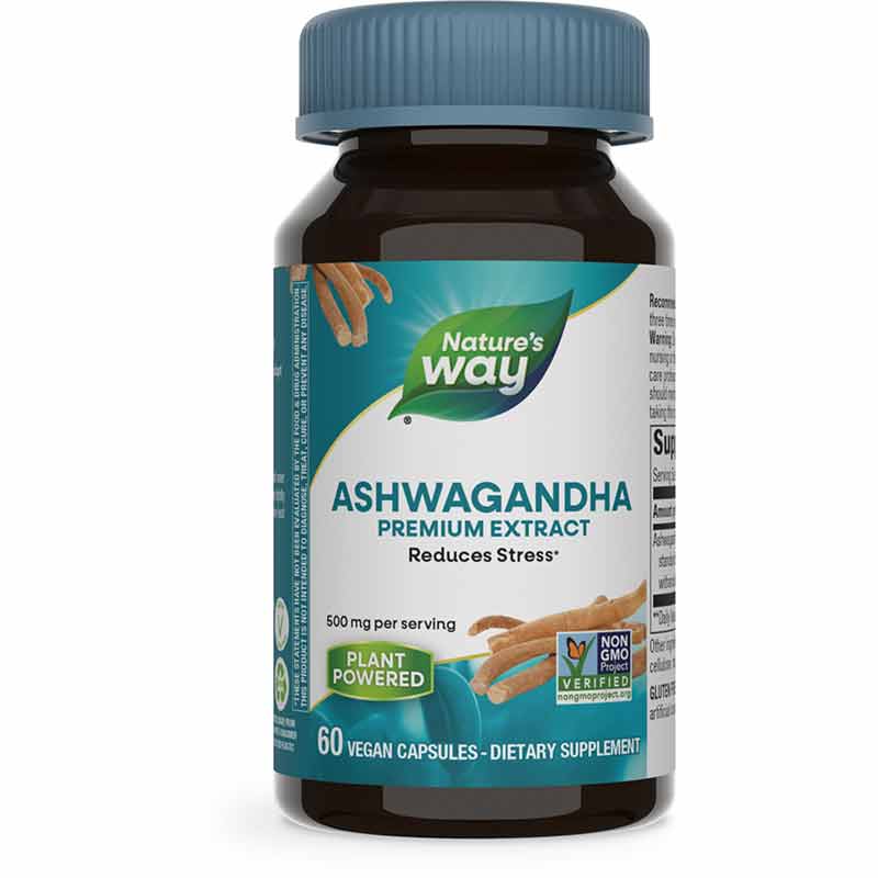 Ashwagandha Standardized, 60 Veg Capsules, NWA