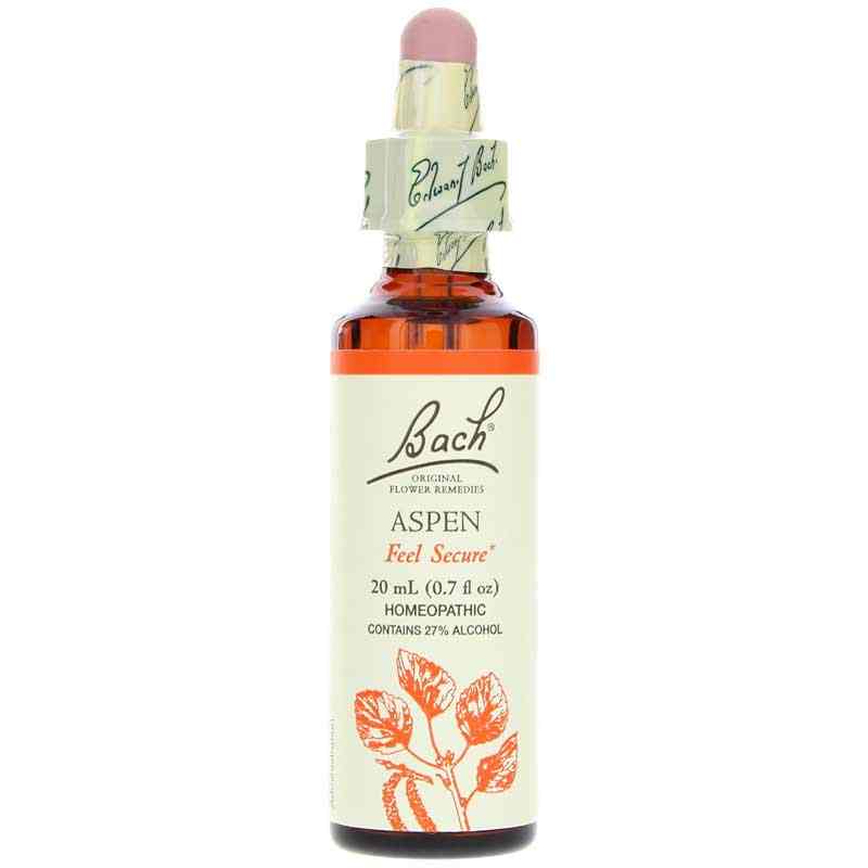 Aspen Flower Essence, Bach Flower Remedies