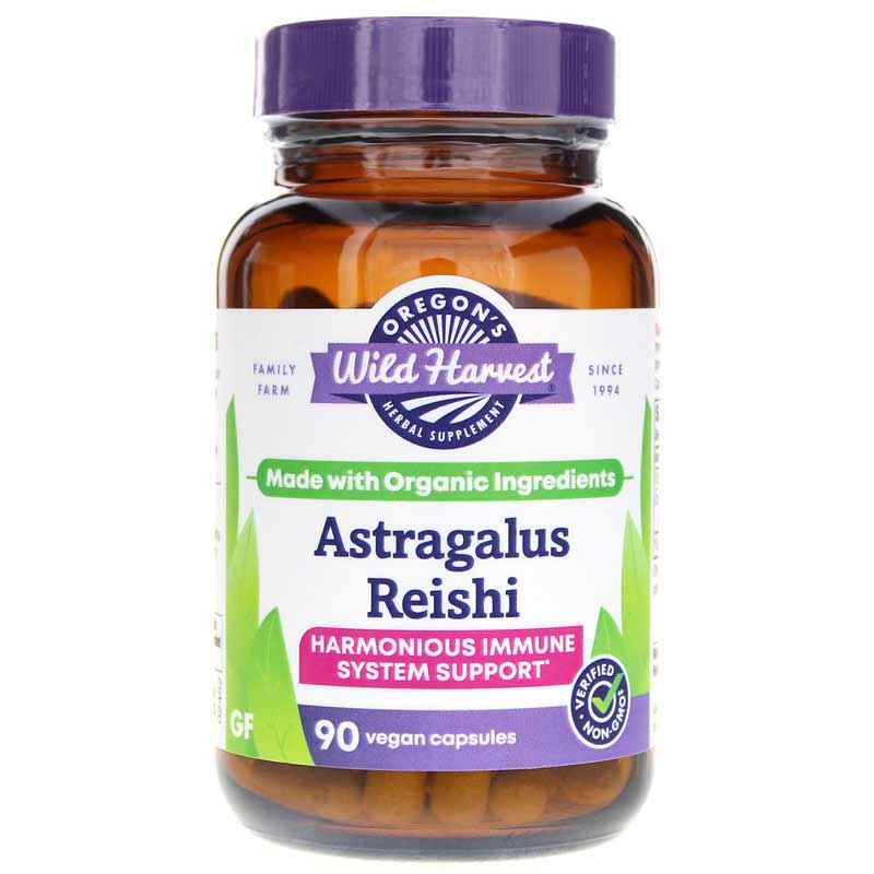 Astragalus Reishi, 90 Vegan Capsules, OWH