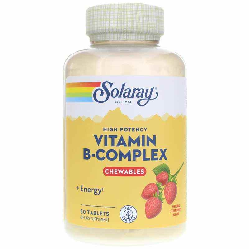 B-Complex Stress Formula Chewable, Solaray