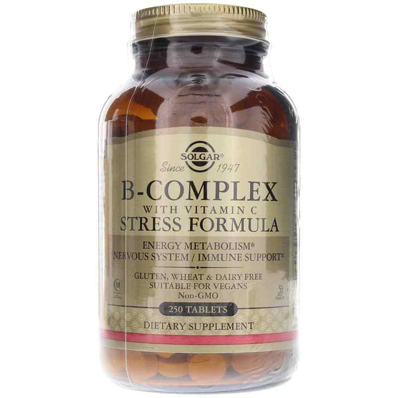 B-Complex with Vitamin C Stress Formula, SLG