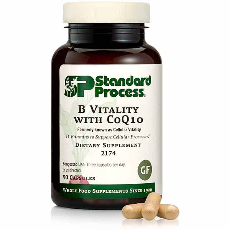 B Vitality With CoQ10, Standard Process