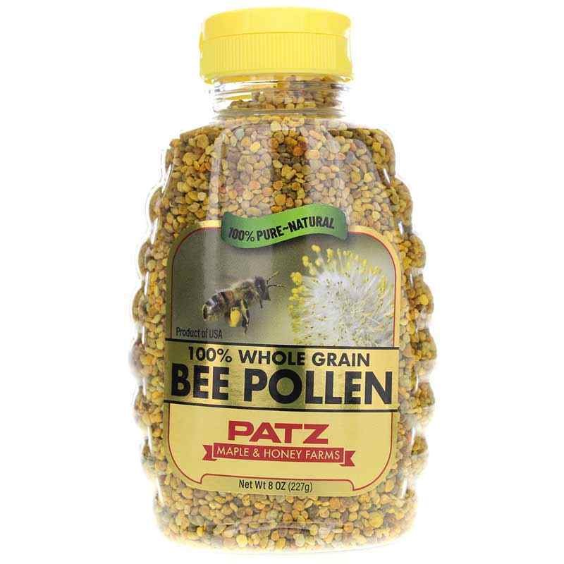 Bee Pollen 100% Whole Grain Granules, 8 Oz, PMHF