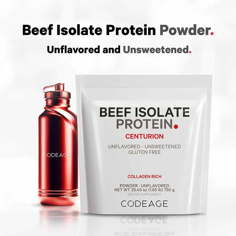 Beef Isolate Protein Powder Unflavored, 1.65 Lbs, CDE