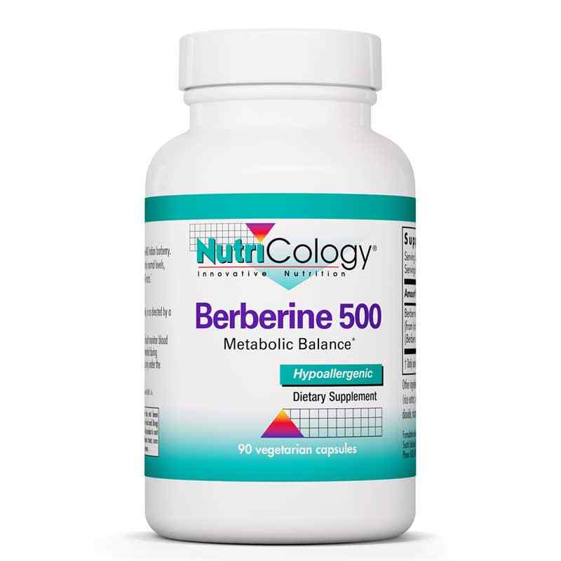 Berberine 500, 90 Veg Capsules, NTC