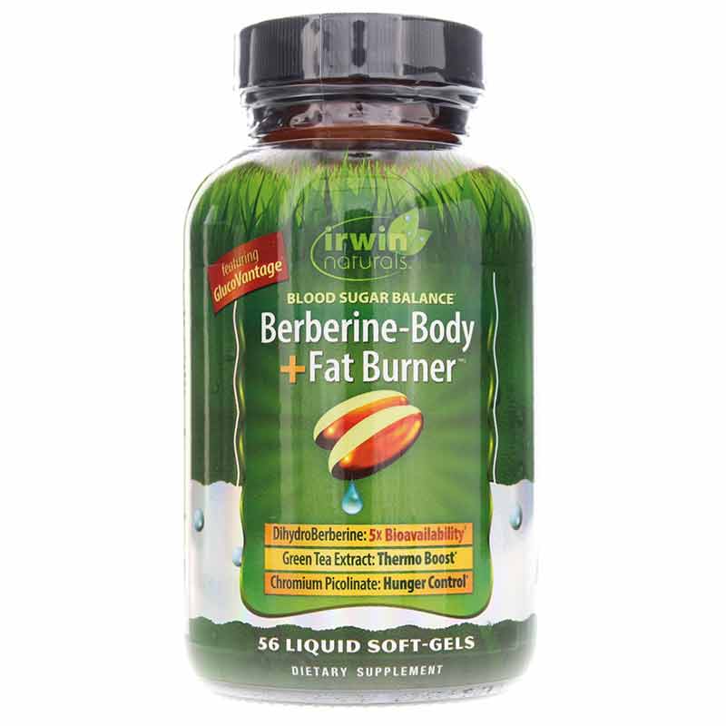 Berberine-Body + Fat Burner, Irwin Naturals