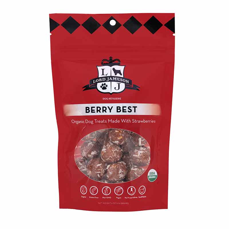 Berry Best Vegan Dog Treats