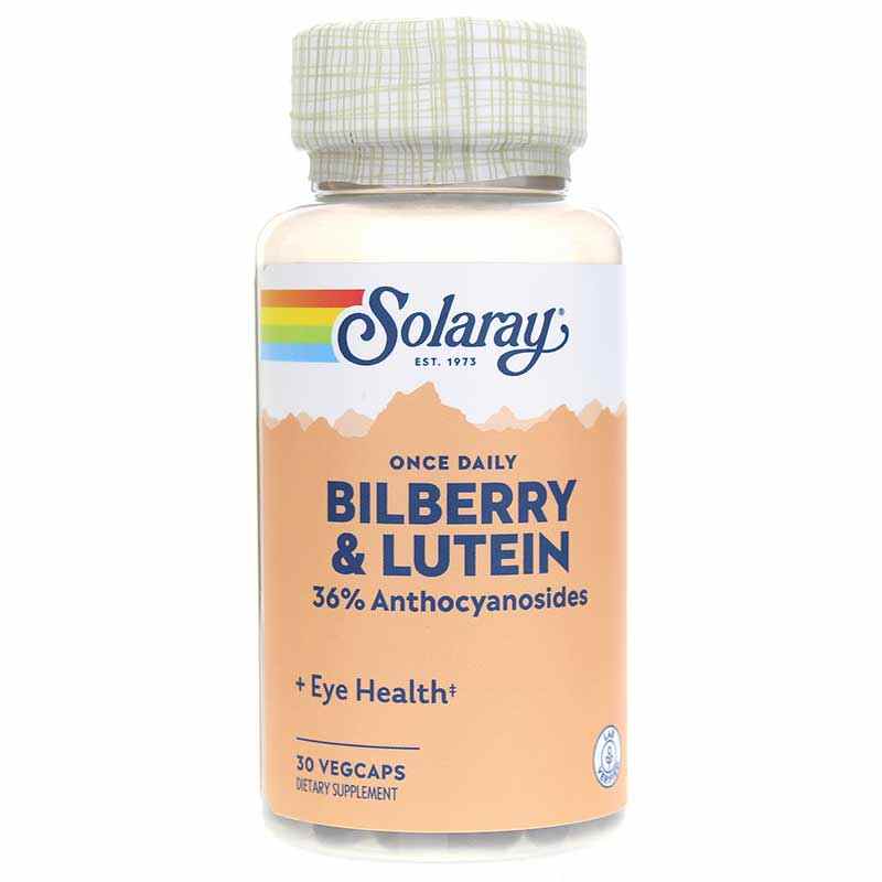 Bilberry & Lutein One Daily, 30 Veg Capsules, SLR