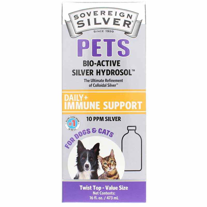 Bio-Active Silver for Pets, Sovereign Silver