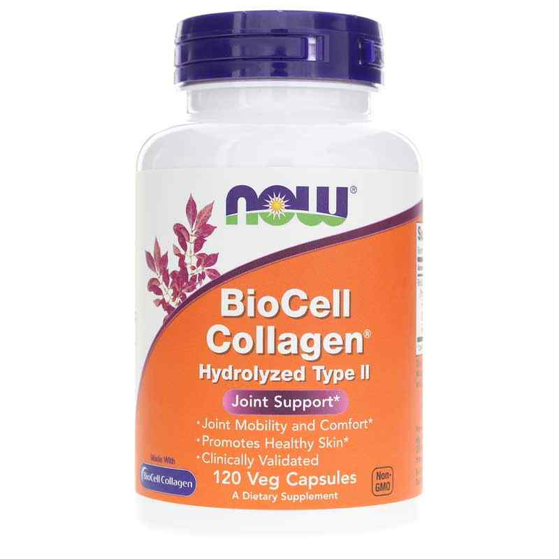 Now Foods BioCell Collagen Hydrolyzed Type II - 120 Capsules