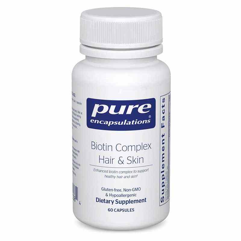 Biotin Complex Hair & Skin, 60 Capsules, PEC