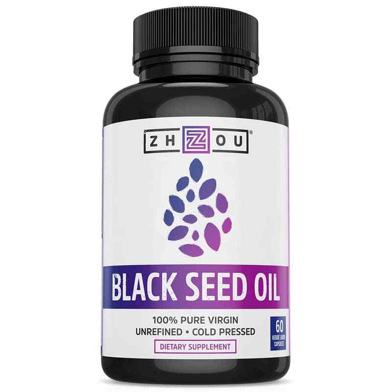 Black Seed Oil, 60 Veg Capsules, ZHO