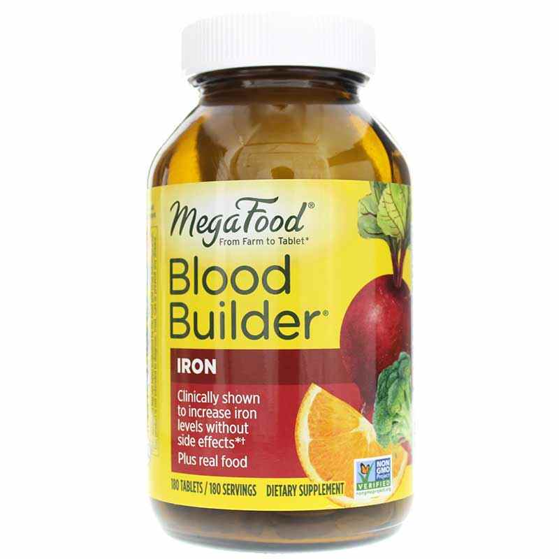 Blood Builder Megafood   Blood Builder MGF Main,1 