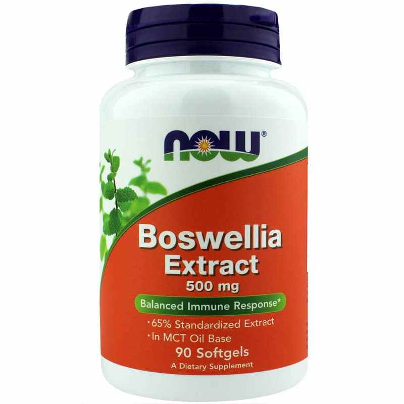 Now Boswellia Extract - 500 mg - 90 Softgels