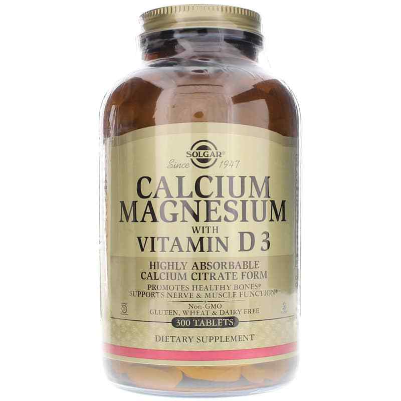 Calcium Magnesium with Vitamin D3, SLG