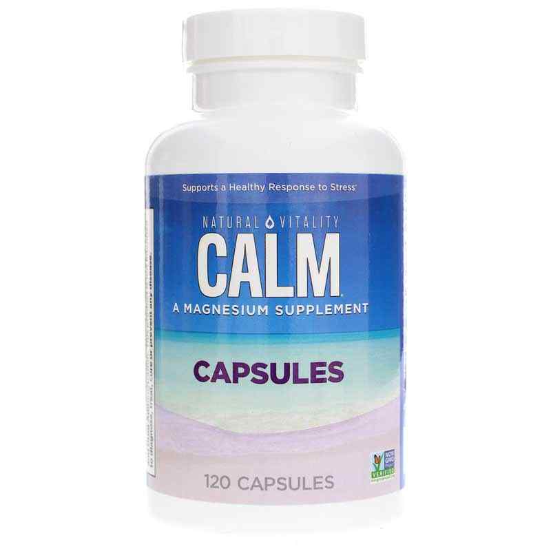 CALM Magnesium Capsules, Natural Vitality