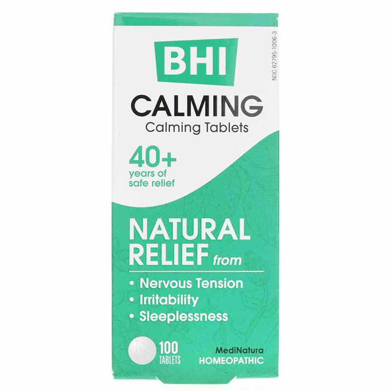 Calming Tablets, 100 Tablets, BHI