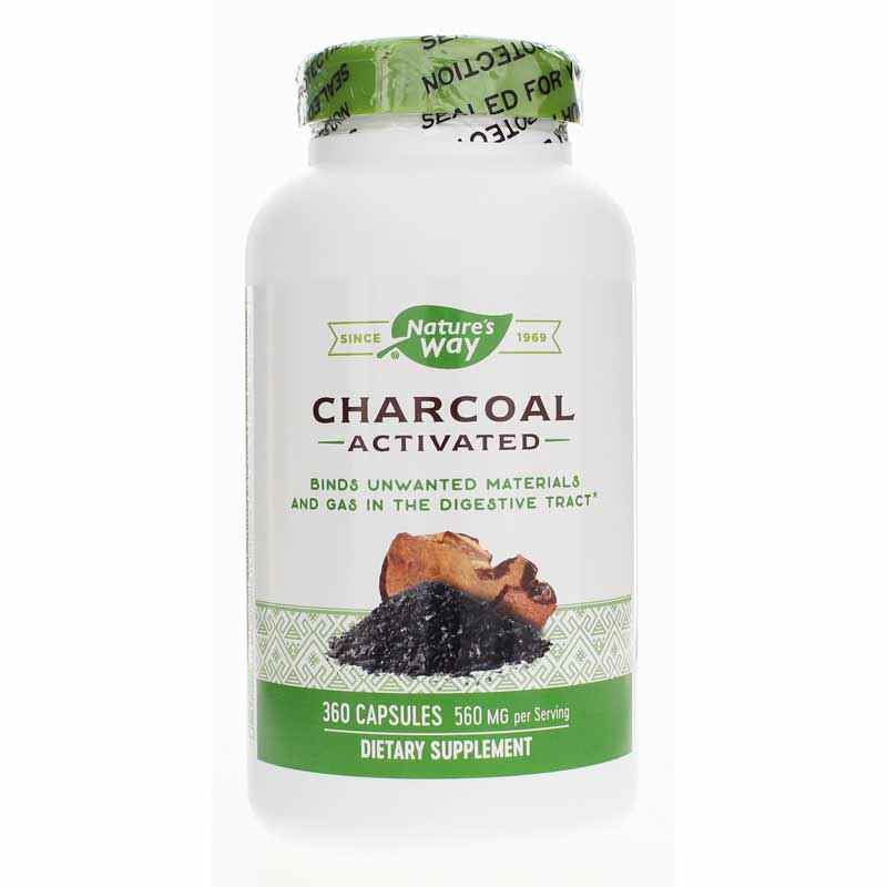 Coconut Charcoal Activated Powder - 800 MG (70 Servings) by