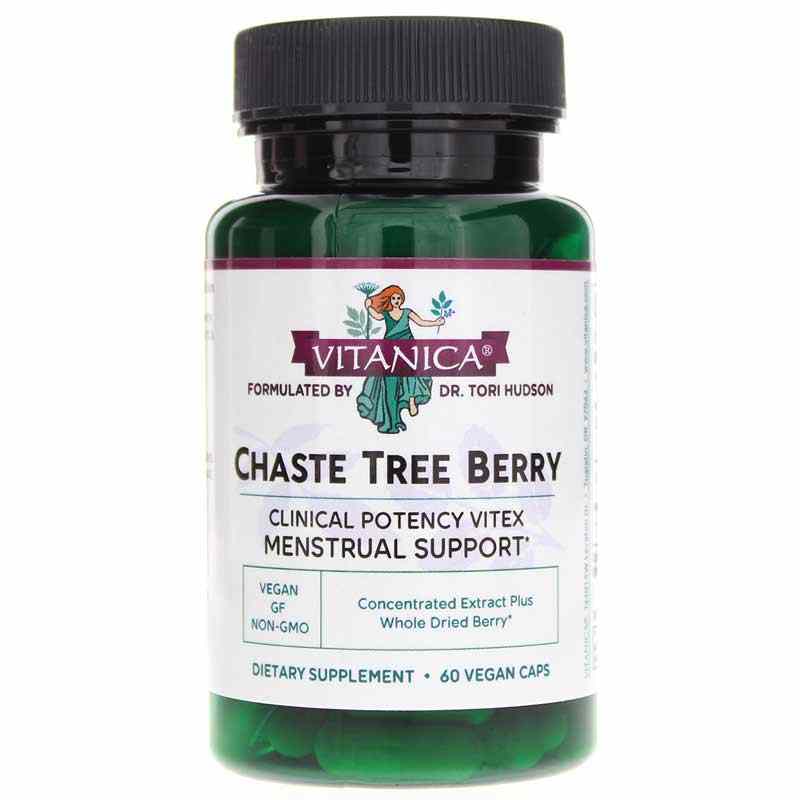 Chaste Tree Berry, 60 Veg Capsules, VTA