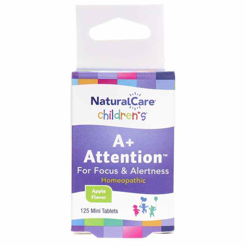 Kids A+ Attention Focus and Alertness, 125 Mini-Tablets, NATB