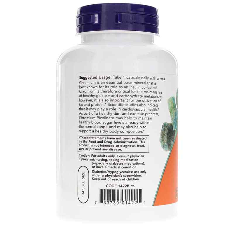 Chromium Picolinate 200 Mcg, NOW Foods