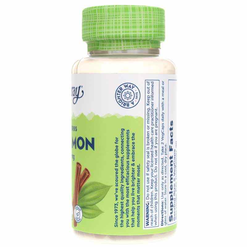 Cinnamon 500 Mg, 60 Veg Capsules, SLR