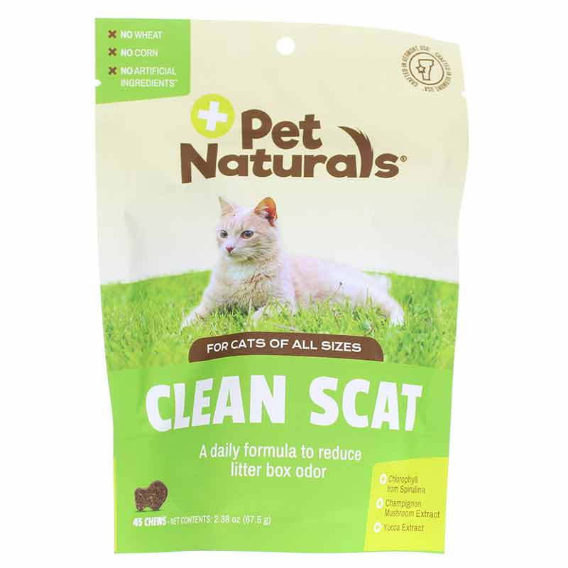 Clean Scat Chews for Cats of All Sizes, 45 Chewss, PNV