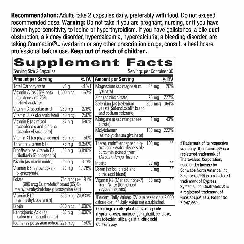 Clinical Nutrients HP, 60 Capsules, INT