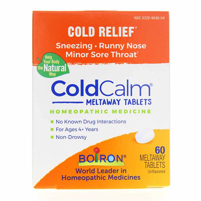 Coldcalm Cold Relief, 60 Tablets, BOR