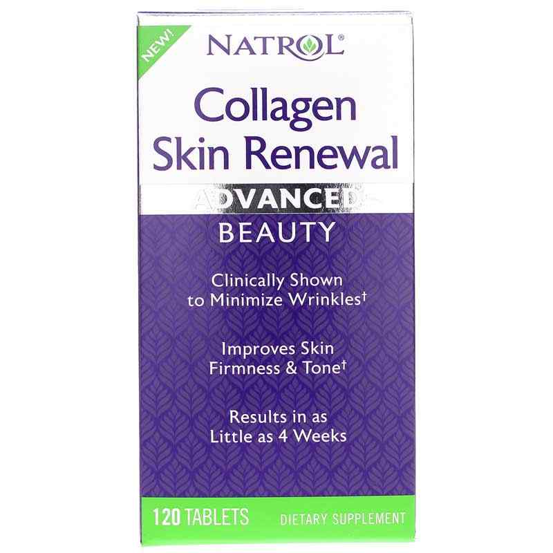 Collagen Skin Renewal Advanced, 120 Tablets, NTR