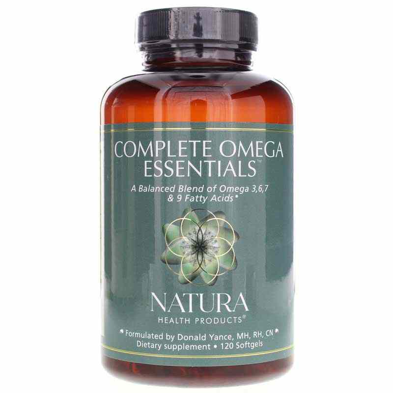 Natura Health Products Complete Omega Essentials 120 Softgels