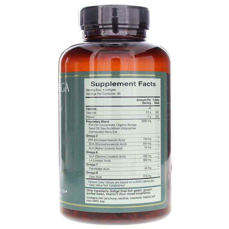 Complete Omega Essentials, 120 Softgels, NHP