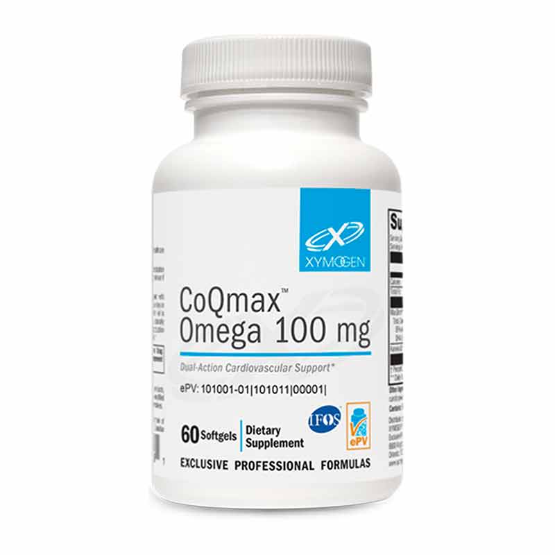 CoQmax Omega 100 Mg, 60 Softgels, XYM