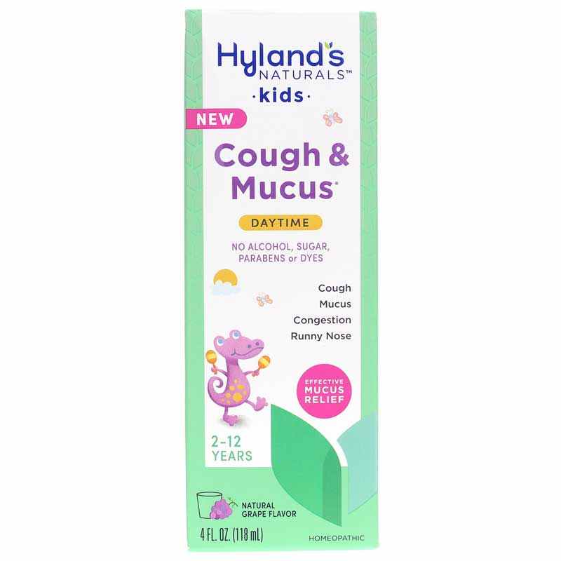 Cough & Mucus Daytime for Kids, 4 Oz, HYL