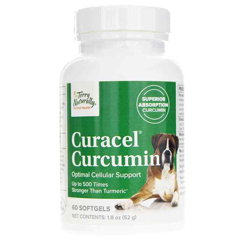 Curacel Curcumin for Dogs, 60 Softgels, TNT