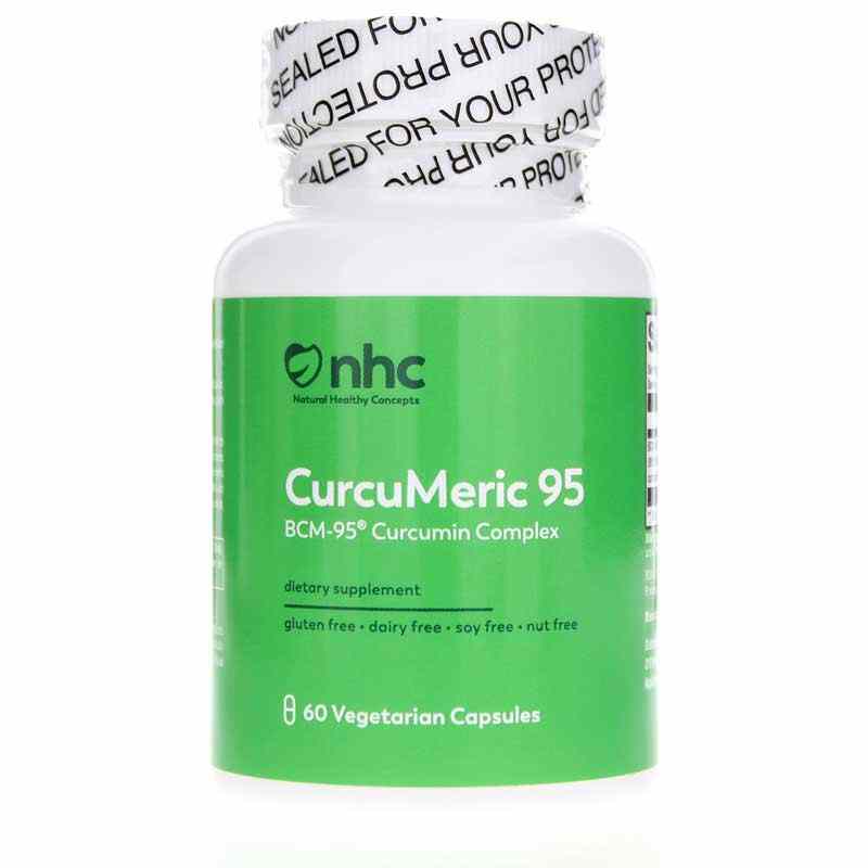 CurcuMeric 95, 60 Veg Capsules, NHC